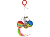 Trixie Toy for cats Rainbow balls on an elastic,  3.5  80 cm