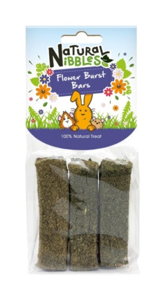 Natural Nibbles Flower Burst Bars 125g